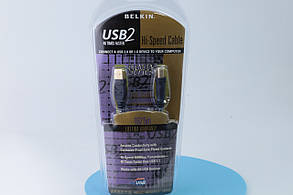 Кабель USB2 Belkin 24K Gold 5м для принтерів, сканерів
