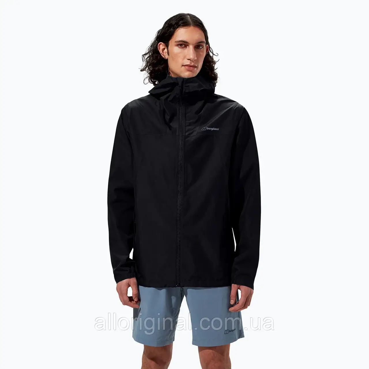 AllOriginal com ua Чоловіча дощовик Berghaus Deluge Pro 3.0 чорний/чорний РОЗМІРИ ЗАПИТУЙТЕ