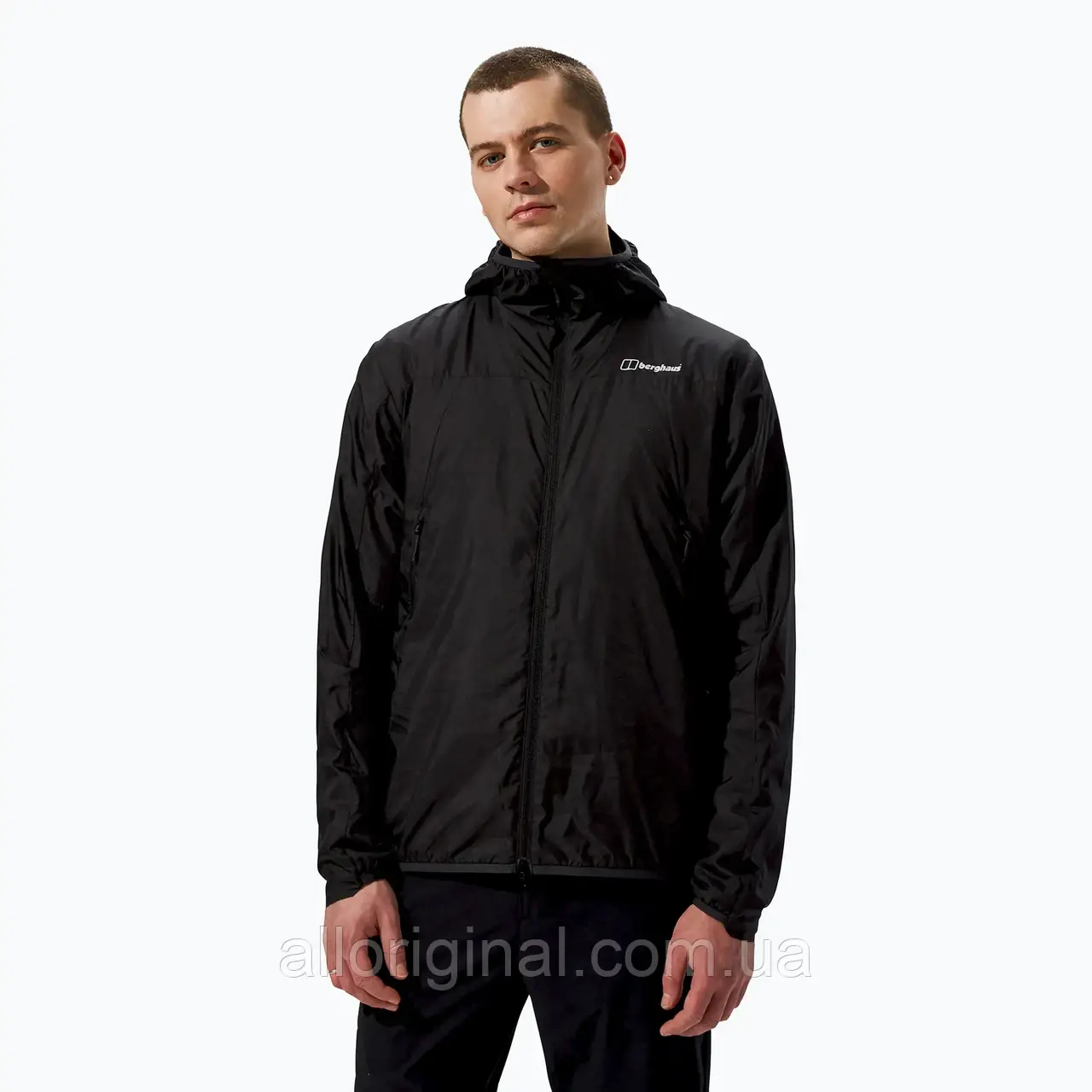 AllOriginal com ua Чоловіча вітровка Berghaus Alpha Resist-Air чорний/чорний РОЗМІРИ ЗАПИТУЙТЕ