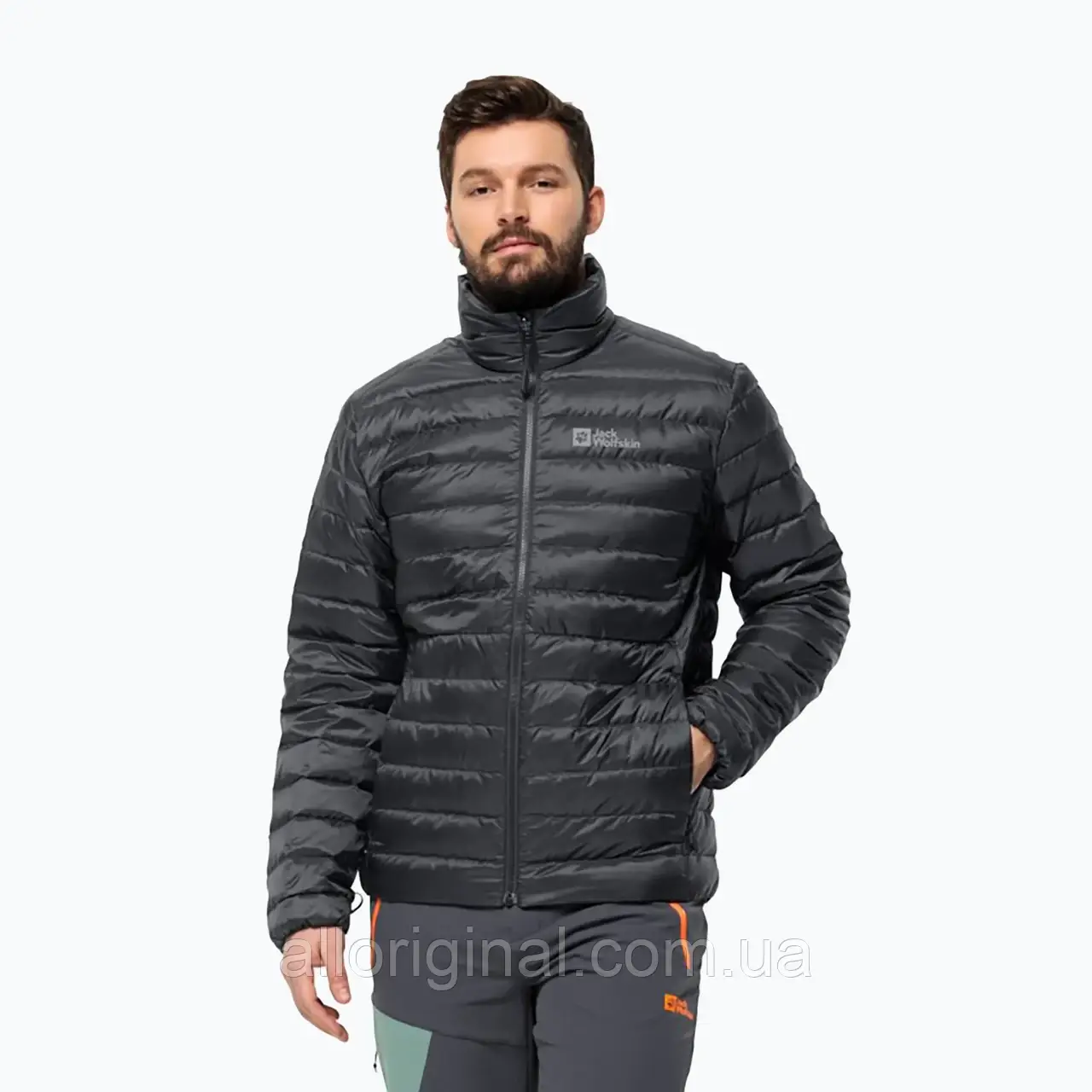 AllOriginal com ua Чоловічий пуховик Jack Wolfskin Pilvi Down чорний РОЗМІРИ ЗАПИТУЙТЕ