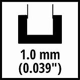 Шина для обрізної пилки Einhell 15 см, 1.0 мм (4500163), фото 3