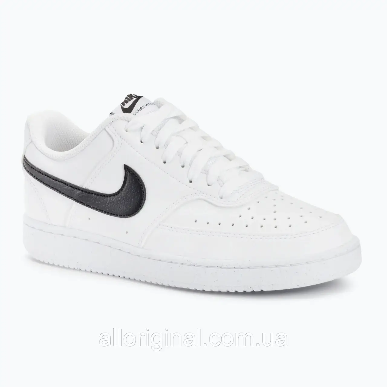 AllOriginal com ua Кросівки жіночі Nike Court Vision Low Next Nature white/black РОЗМІРИ ЗАПИТУЙТЕ