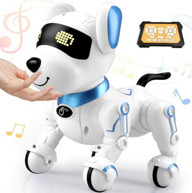 Собака-робот на радіокеруванні інтерактивний Intelligent Dog 878C