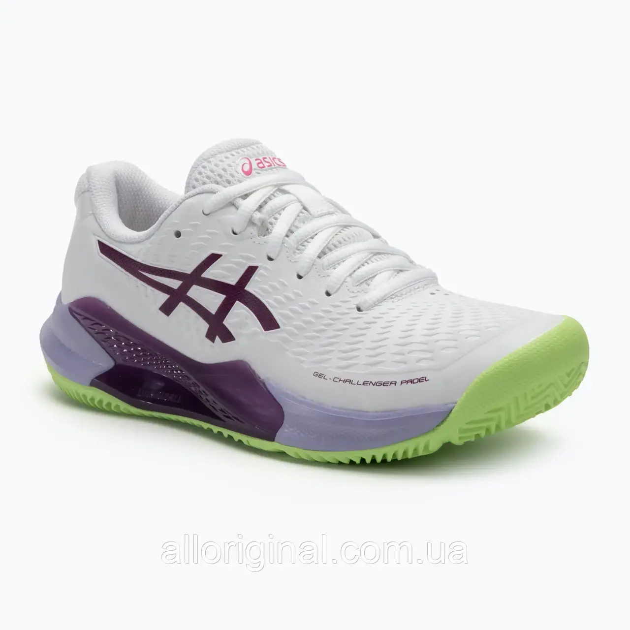AllOriginal com ua Кросівки для паделю жіночі ASICS Gel-Challenger 14 white/deep mauve РОЗМІРИ ЗАПИТУЙТЕ