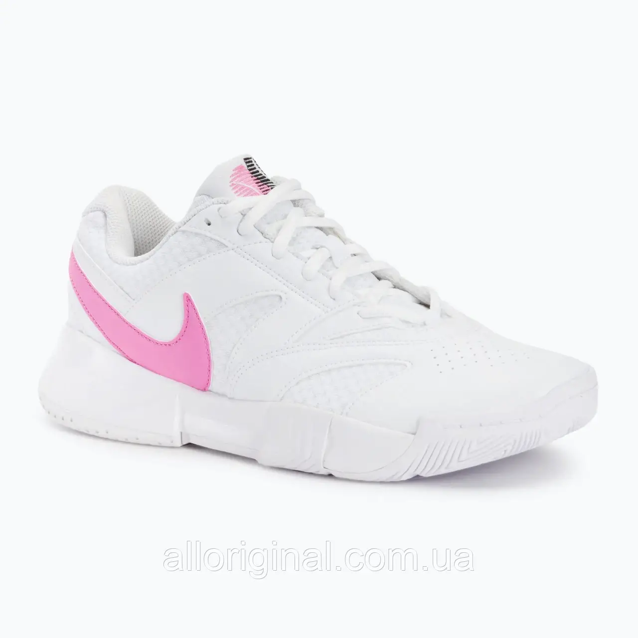 AllOriginal com ua Кросівки для тенісу жіночі Nike Court Lite 4 white/black/playful pink РОЗМІРИ ЗАПИТУЙТЕ