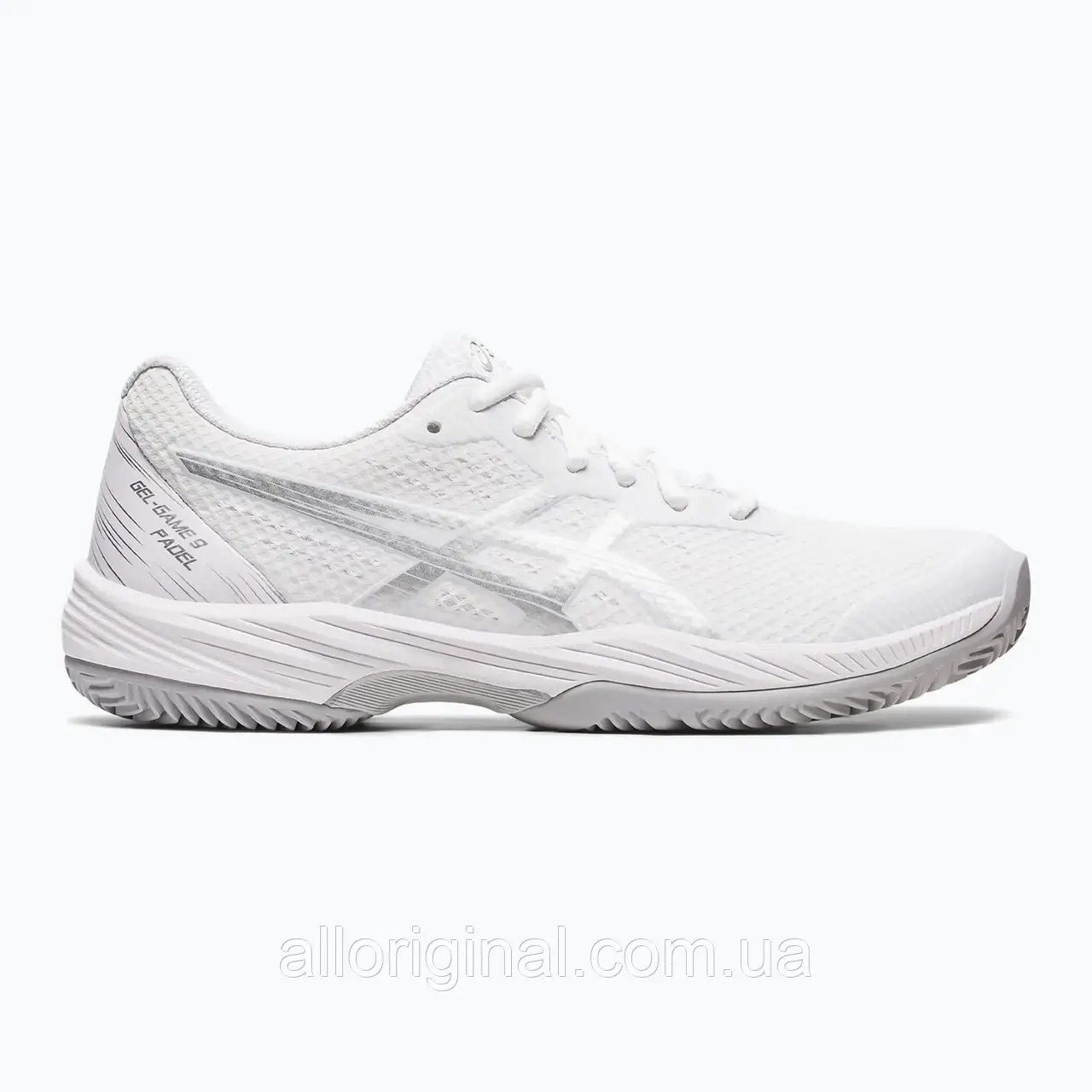 AllOriginal com ua Кросівки для паделю жіночі ASICS Gel-Game 9 white/pure silver РОЗМІРИ ЗАПИТУЙТЕ