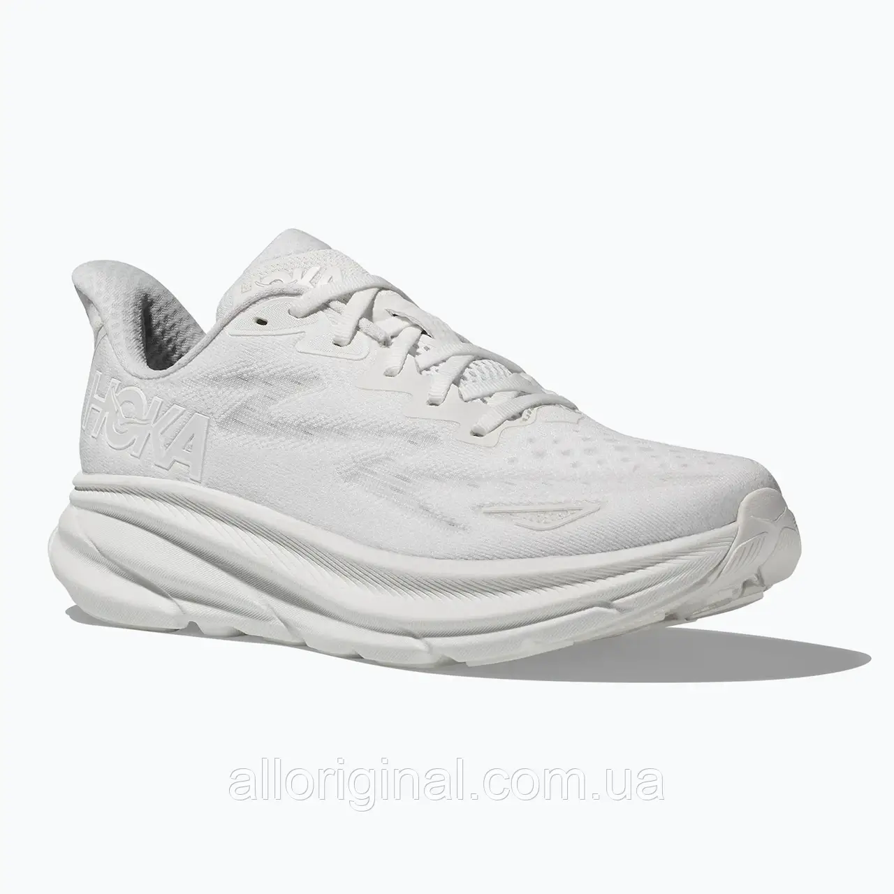 AllOriginal com ua Жіночі бігові кросівки HOKA Clifton 9 білий/білий РОЗМІРИ ЗАПИТУЙТЕ