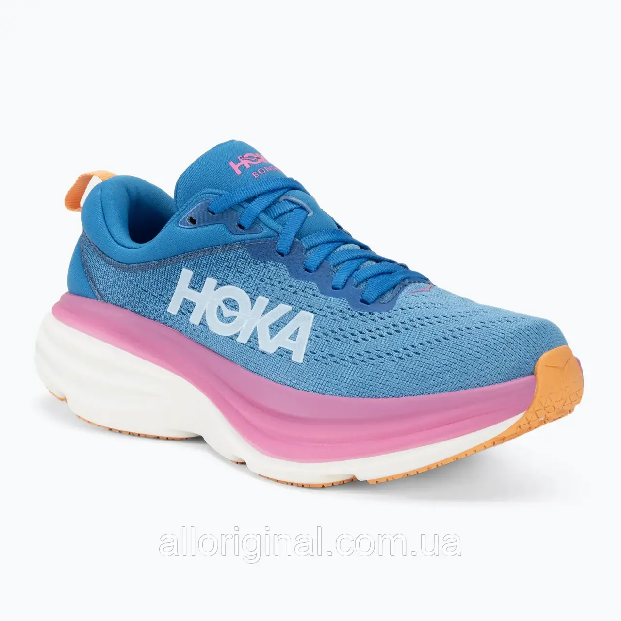 AllOriginal com ua Жіночі бігові кросівки HOKA Bondi 8 coastal sky/all aboard РОЗМІРИ ЗАПИТУЙТЕ