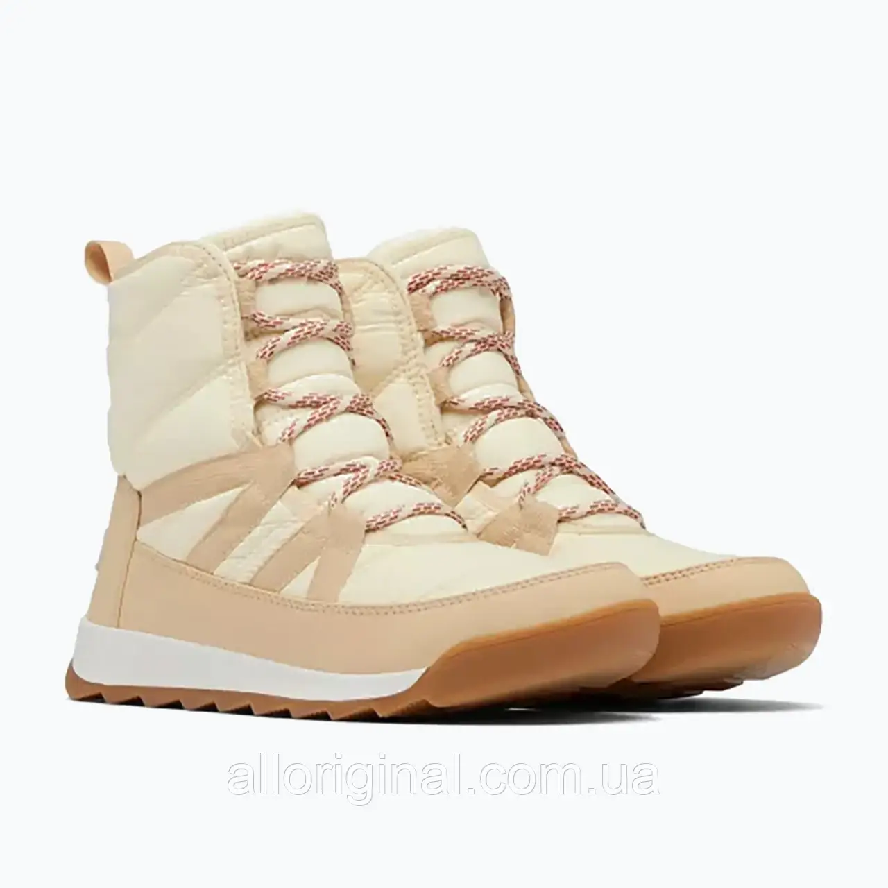 AllOriginal com ua Жіночі снігоступи Sorel Whitney II Plus Lace WP медово-білі/керамічні РОЗМІРИ ЗАПИТУЙТЕ