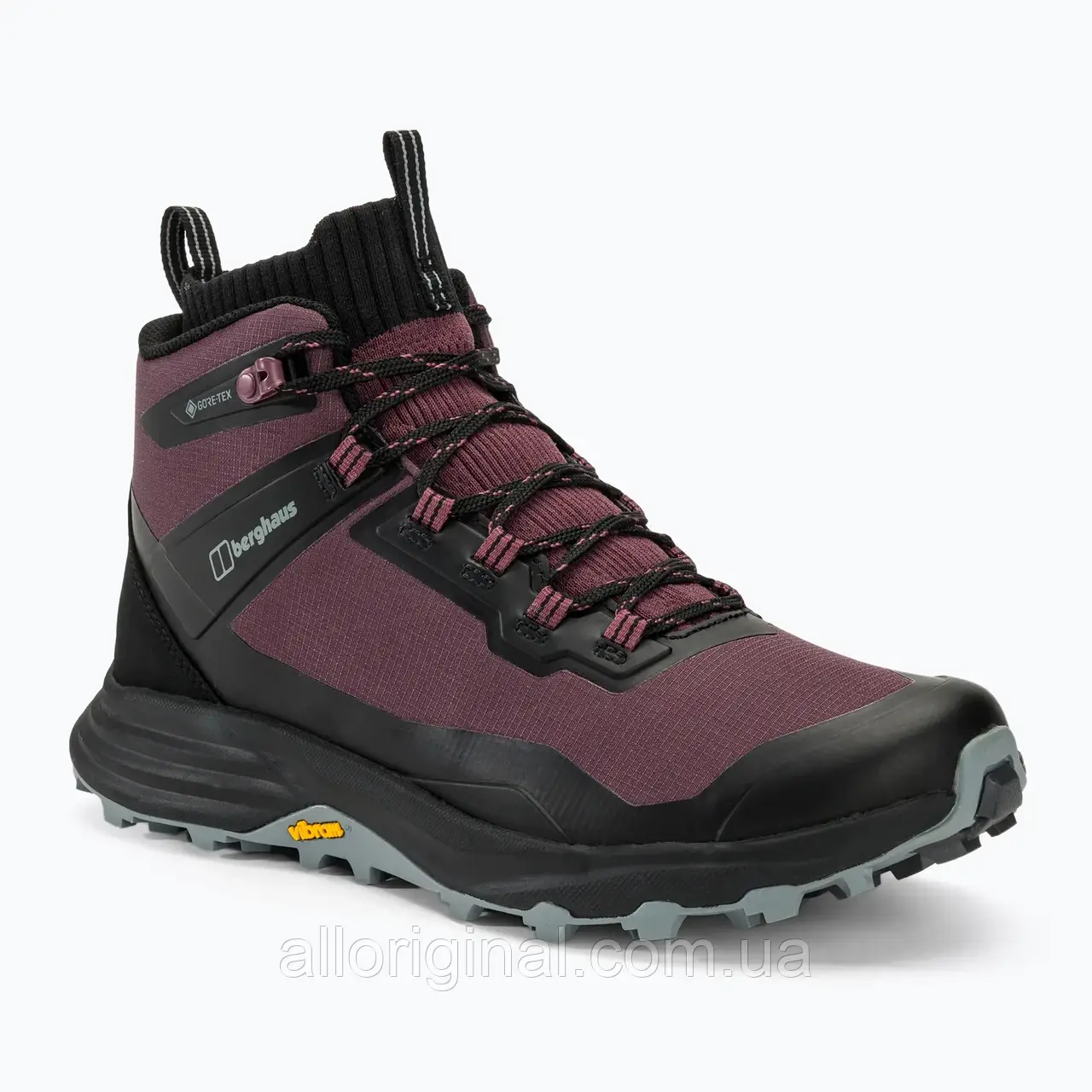 AllOriginal com ua Жіночі туристичні черевики Berghaus Vc22 Mid GTX вино/чорний РОЗМІРИ ЗАПИТУЙТЕ