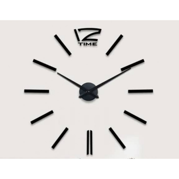 Настінний маленький 3D-годинник DIY clock (72)