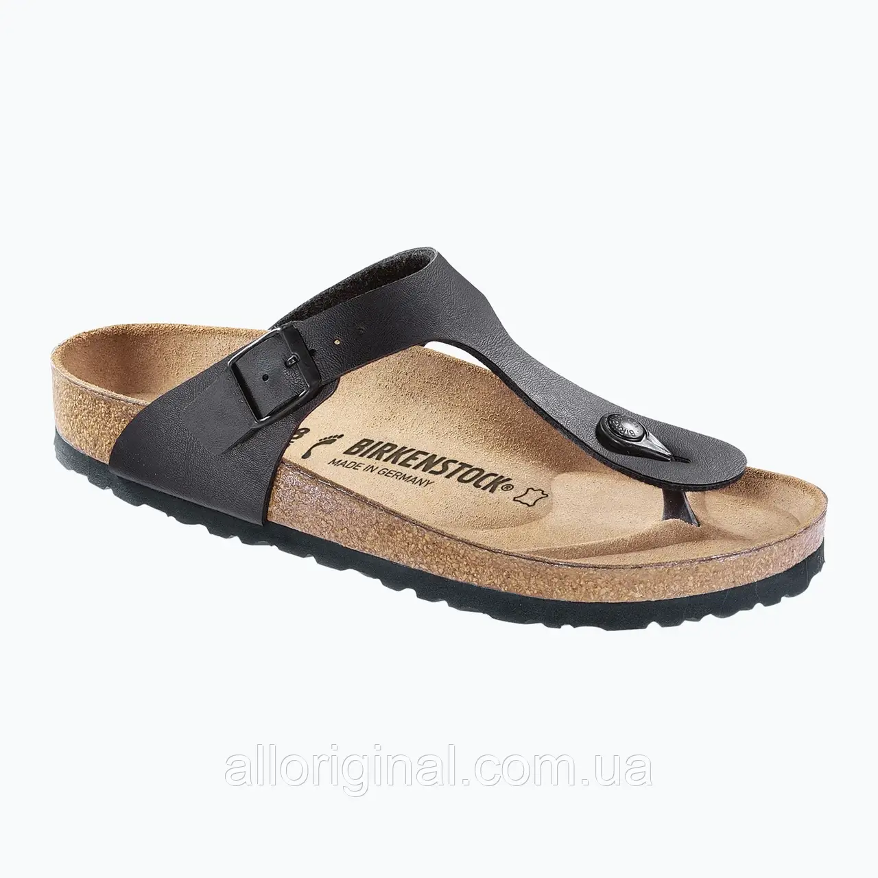AllOriginal com ua Шльопанці BIRKENSTOCK Gizeh BF Вузькі шльопанці чорні РОЗМІРИ ЗАПИТУЙТЕ