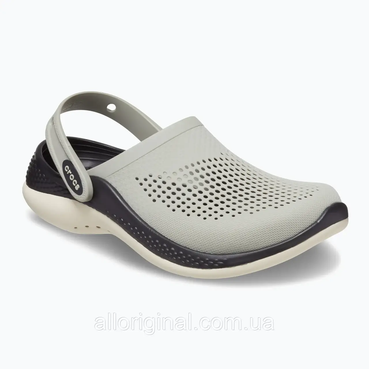 AllOriginal com ua Шльопанці Crocs LiteRide 360 Clog elephant/black РОЗМІРИ ЗАПИТУЙТЕ