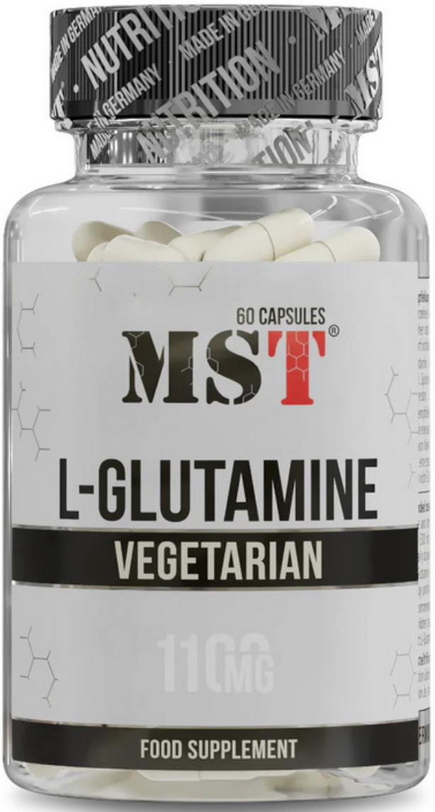 Глютамин MST L-Glutamine Vegetarian 60 caps