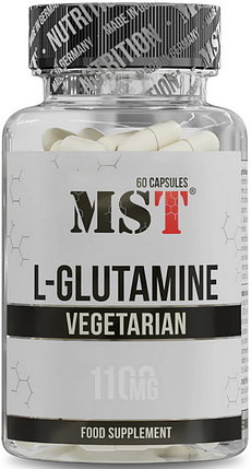 Глютамин MST L-Glutamine Vegetarian 60 caps, фото 1