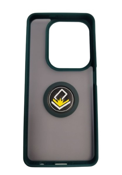 Накладка "Ring Case 3in1" Tecno Spark 20 Pro/Hot 40 Dark Green, фото 1