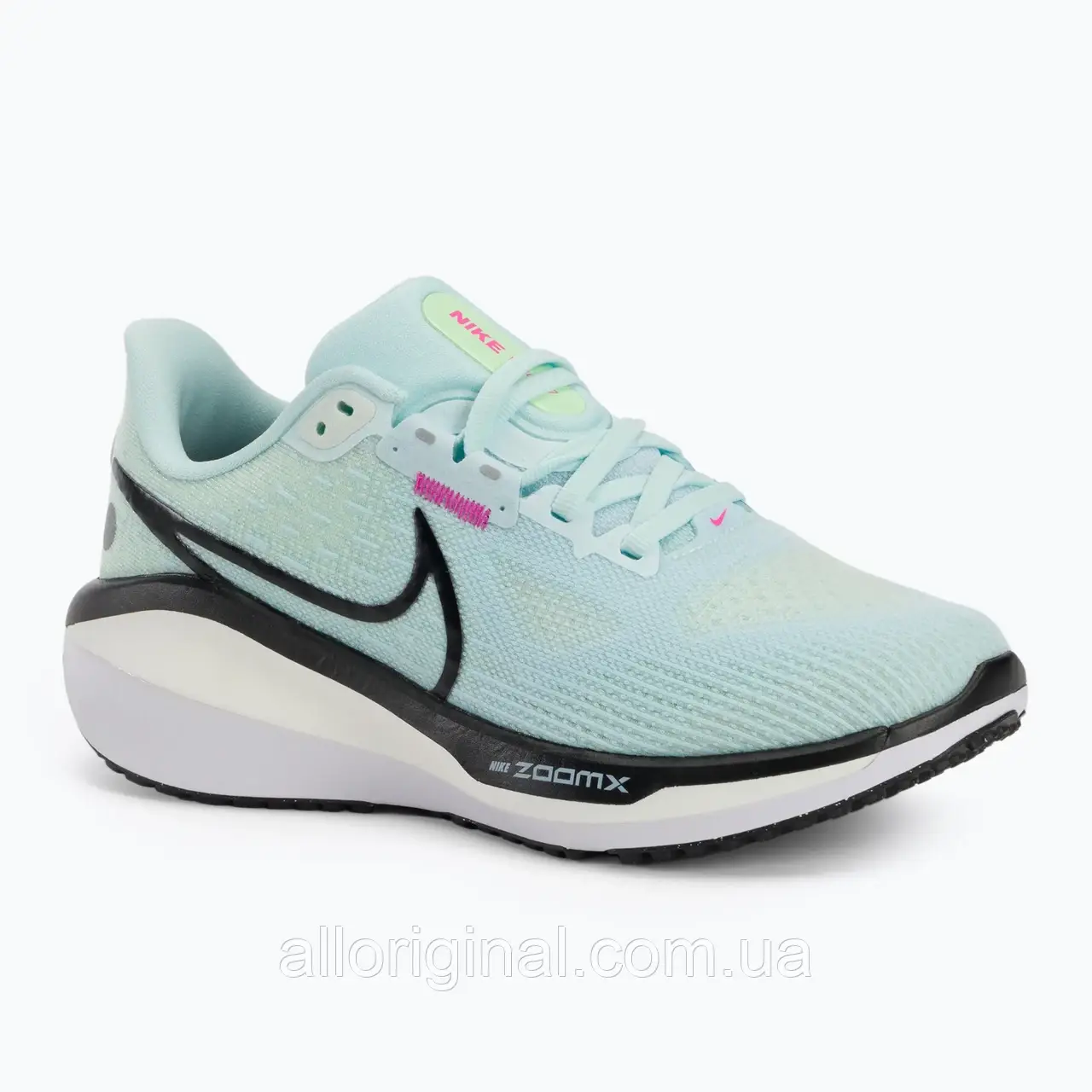 AllOriginal com ua Кросівки для бігу жіночі Nike Vomero 17 glacier blue/barely green/vapor green/black РОЗМІРИ