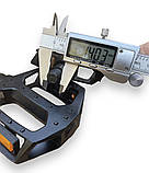 Педалі велосипедні з алюмінієвого сплаву чорні пара, фото 5