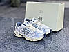 Чоловічі кросівки Adidas Bad Bunny Response White Silver (Білі з сірим) Адідас Бед Банні текстиль сітка шкіра демісезон, фото 3
