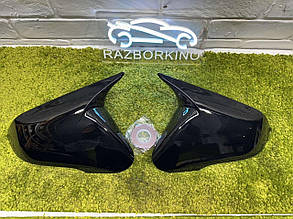 Накладки дзеркал 2шт Hyundai Sonata 2015-2019 накладки на дзеркала чорні глянець хендай соната