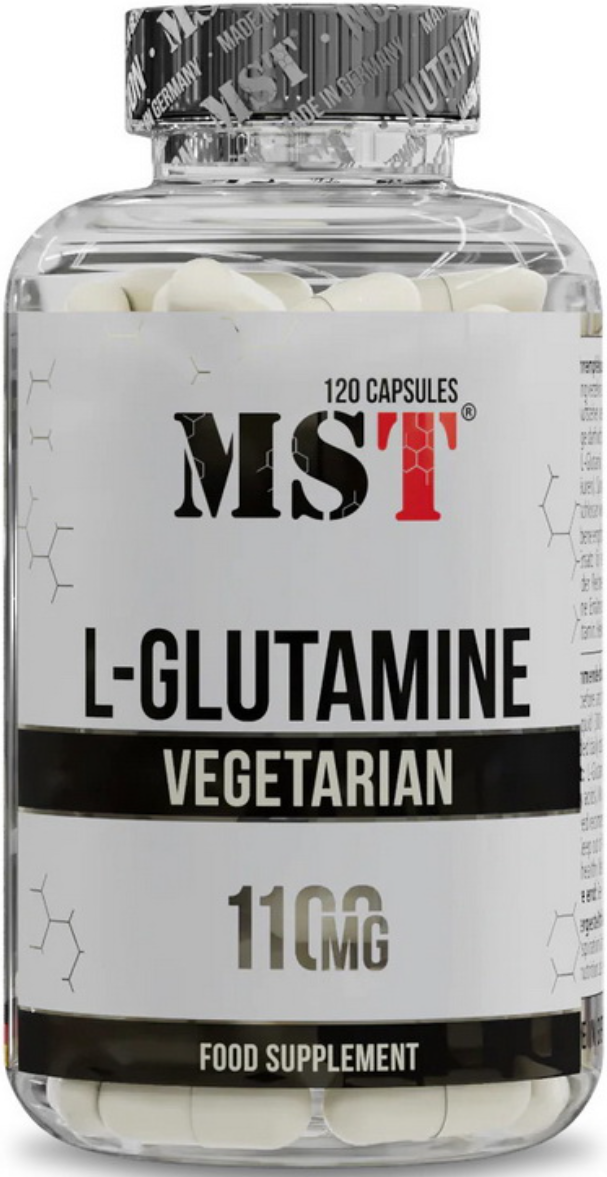 Глютамін MST L-Glutamine Vegetarian 120 caps