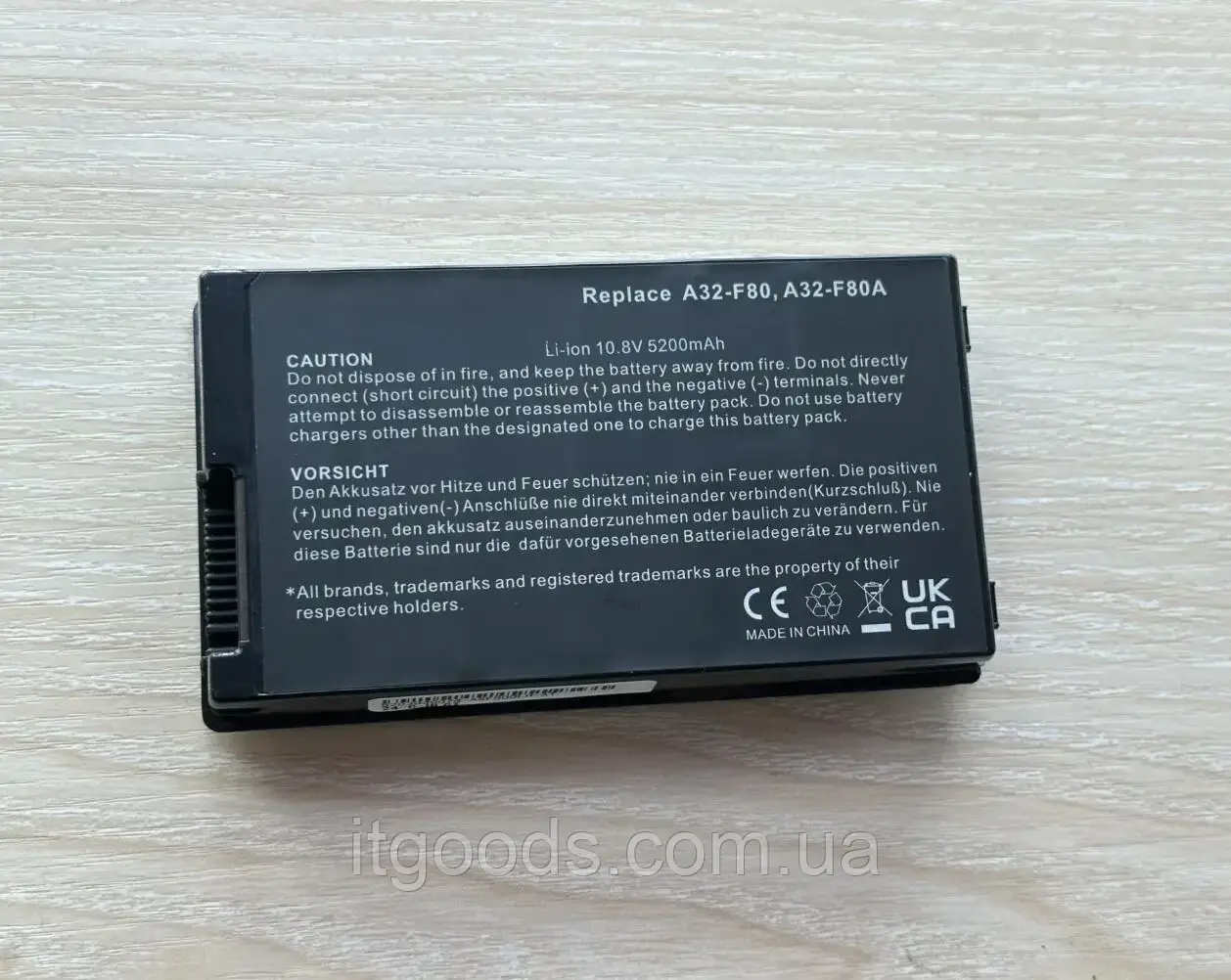 Батарея для ноутбука Asus A32-F80 A32-F80A 5200mAh для F80H F80Q F80L F81S F83 X61W X85L X61 X85 X88 X83 X80N