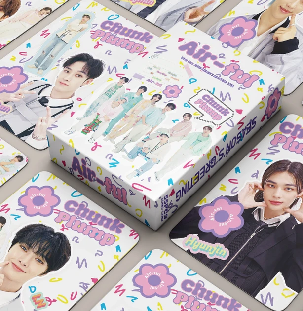 Ломо карти Стрей Кідс 2024 Lomo Card Stray Kids 55 штук кейпоп kpop фан карти, фото 1