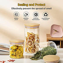 Ємності для зберігання сипких продуктів Sawake 7 шт. , Amazon, Німеччина, фото 6