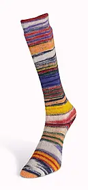 Шкарпеткова пряжаEclectic Sock/Еклектік Сок, мультіколор 02