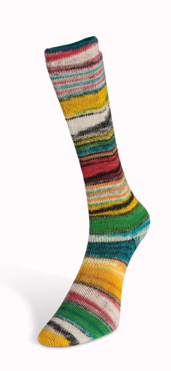 Шкарпеткова пряжа Eclectic Sock/Еклектік Сок, мультіколор 01
