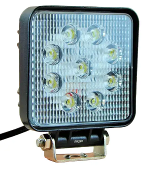 Світлодіодна LED-фара робоча 27 W 3 Вт 9 лмп, фото 1