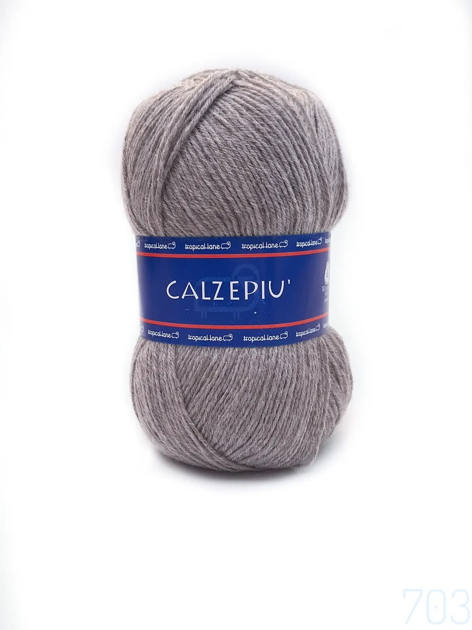 Шкарпеткова пряжа Calzepiu/Кальцепіо, капучіно меланж 703
