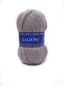 Шкарпеткова пряжа Calzepiu/Кальцепіо, капучіно меланж 703