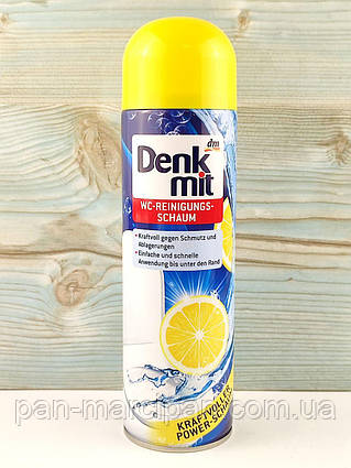 Піна для чищення унітазу з лимоном Denkmit WC 500 мл