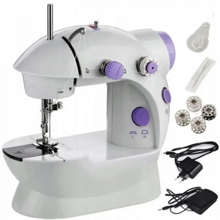 Швейна машинка Mini Sewing 202 Machine з адаптером