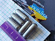 1 штука Капсула "ЖЕМЧУГ СРІБЛО" ПЕРЛАМУТР МЕТАЛІК размер 00 (0,95мл = 23,4мм*8,2мм), фото 7