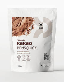 Алкалізованний какао порошок 12/14 % BENSQUICK 150 г, COOKIT