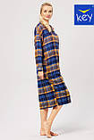Нічна сорочка Long фланель KEY LND 482 B24 S, M, L, XL, фото 2