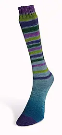 Шкарпеткова пряжа Infinity Sock/Інфініті Сок, мультіколор-смуги 21