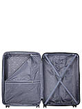 Валіза Франція велика L чорна 75х52х31(+5)см/115л/4.3кг/Worldline 805, фото 9