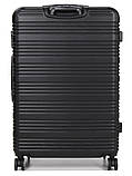Валіза Франція велика L чорна 75х52х31(+5)см/115л/4.3кг/Worldline 805, фото 3