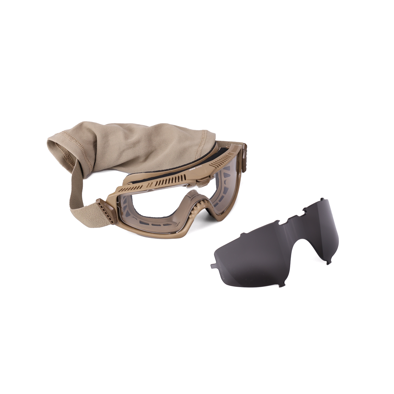 Маска ESS Influx AVS Goggle 1L/2L (маска 1 шт + лінзи 2 шт), Колір: Terrain Tan, EE7018-04