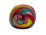 Шкарпеткова пряжа Infinity Sock/Інфініті Сок, мультіколор-смуги 18, фото 3