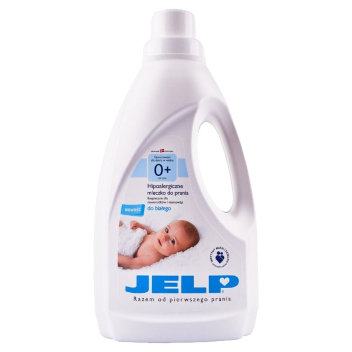 Молочко для прання 0+ JELP білого 1,5 л