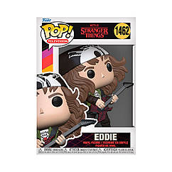 Ігрова фігурка Funko POP! Stranger Things Eddie 1462 - Мисливець Едді з гітарою Дивні Дива Фанко Поп 72138