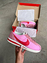 Жіночі кросівки Nike Cortez Rose Pink Red Кеди Найк Кортез для дівчат шкіра демісезон, фото 5