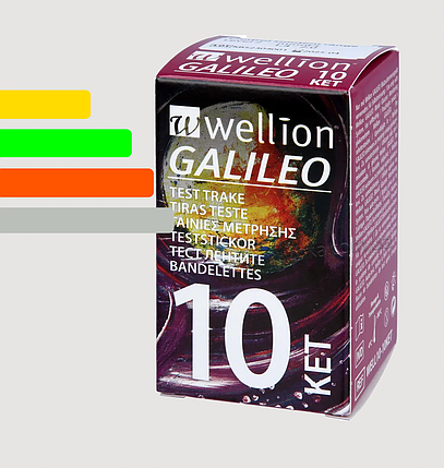Тест-смужки Wellion Galileo Ket #10, Велліон Галілео Кетони, фото 1