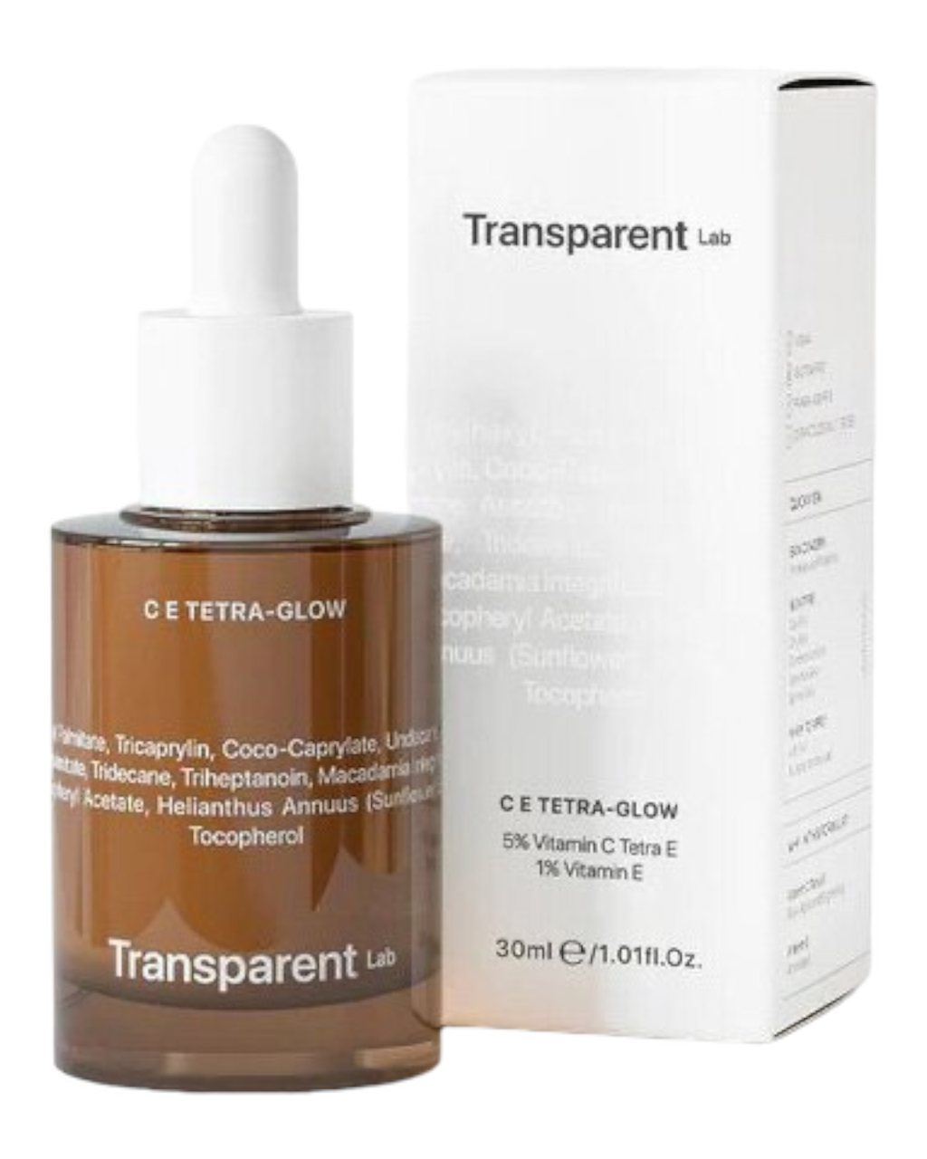 Освітлюючий масляний серум з вітаміном С Transparent-Lab C E Tetra-Glow