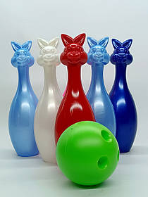 Ігровий набір Bamsic «Кеглі» 6 штук, 27 см 023