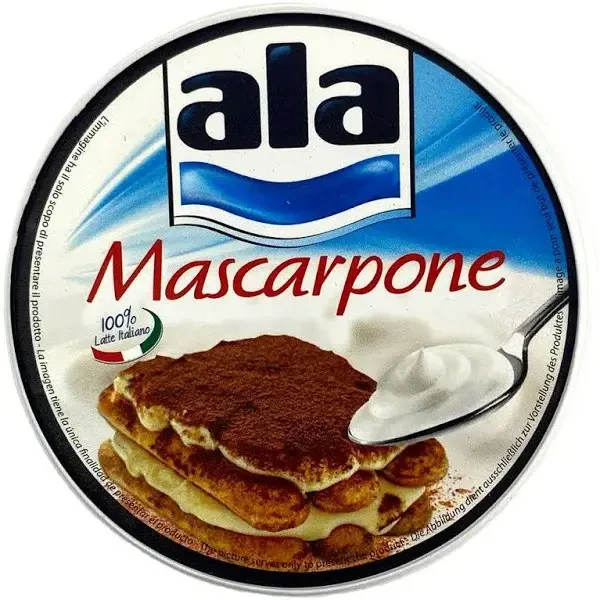 Крем-сир маскарпоне 78% Ала Ala 500g